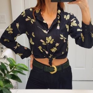 Obey Floral Blouse